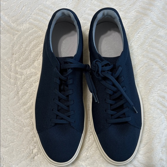 Rothy’s Men’s RS01 Sneaker Navy Blue Size 13 NEW IN BOX Sustainable Knit Lace Up - Picture 5 of 12